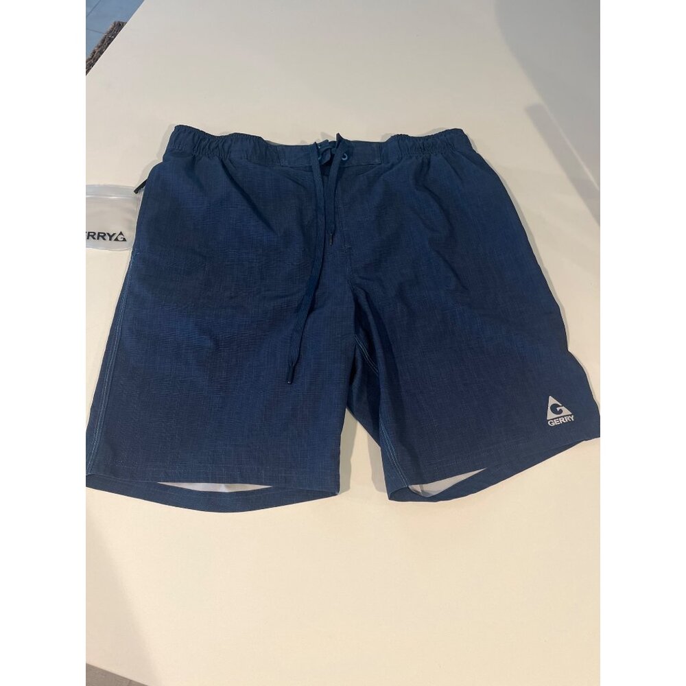 Gerry Mens Quick-Dry Swim Trunks With Elastic Waist & Drawstring